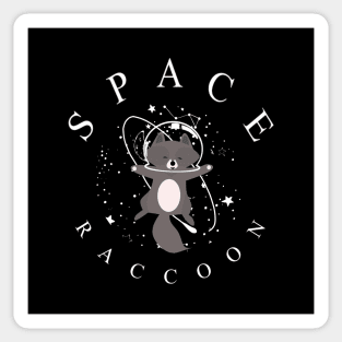 Space Raccoon Sticker